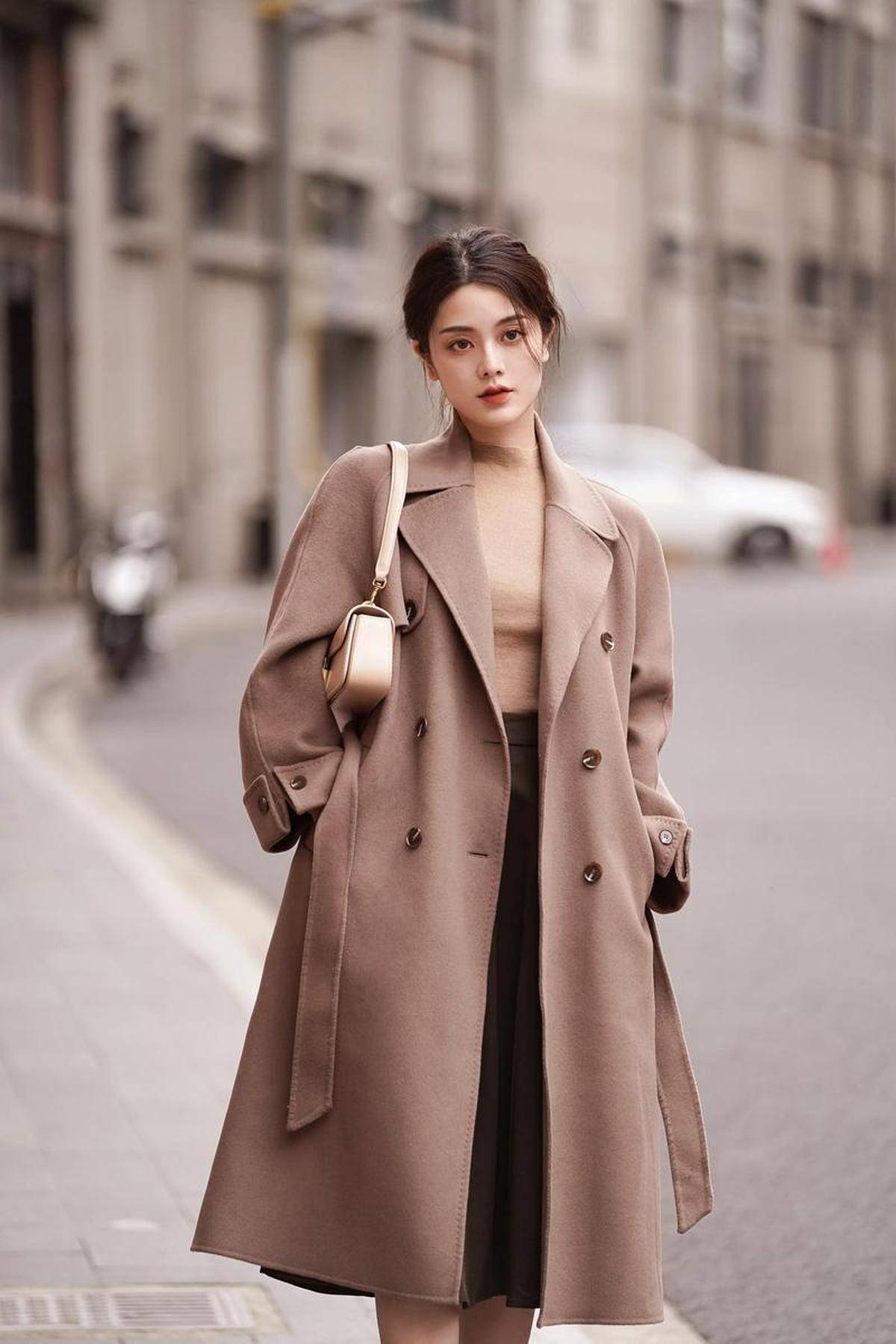 大衣穿搭再升级优雅大气气场又拉满